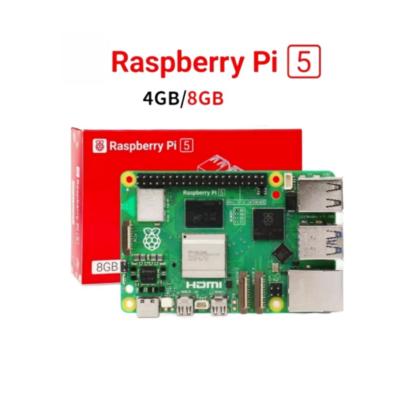 لوحة تطوير راسبيري باي 5B بذاك - مراجعة Raspberry Pi 5 8Gb Board وسعره