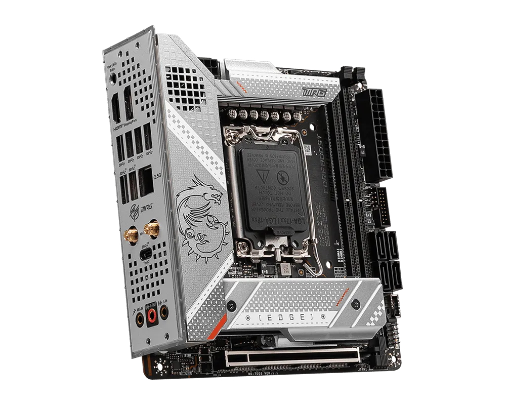 لوحة أم MSI MPG Z790I EDGE WIF - مراجعة Lga1700 Itx Motherboard Ddr5 وسعره